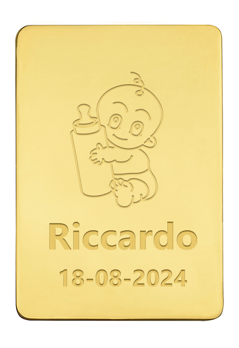 IGE lGold bar gift for Baby birth - IGE Gold