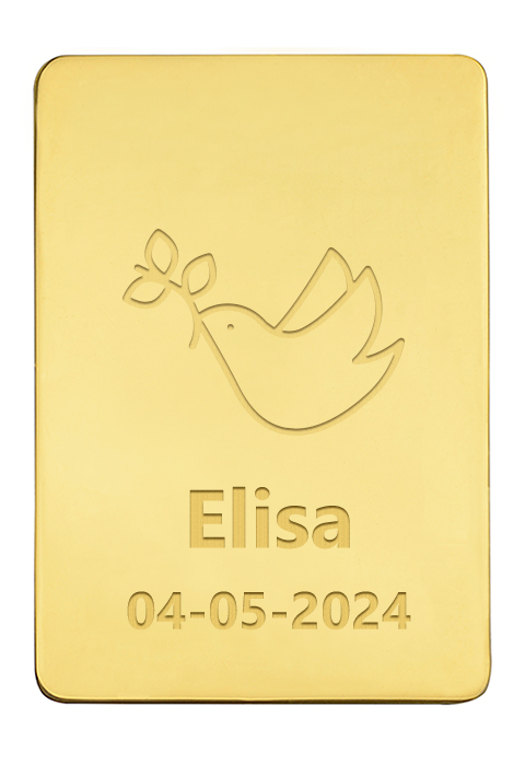 IGE lGold bar gift for Confirmation  - IGE Gold