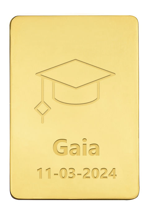 Lingots d'Or Cadeau pour Diplôme - IGE Gold