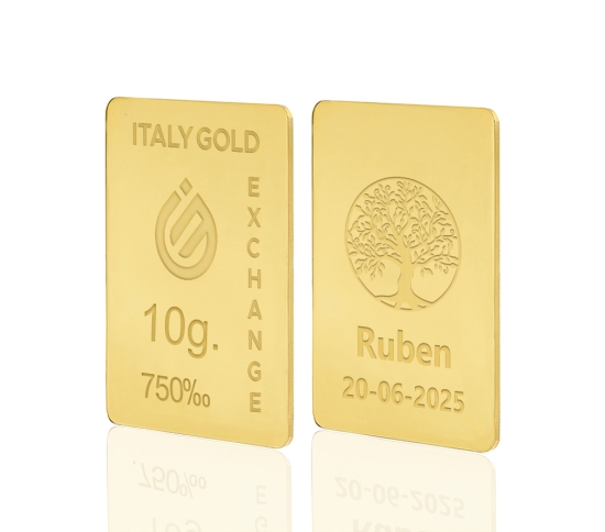18 Karat Goldbarren von 10 g IGE GOLD