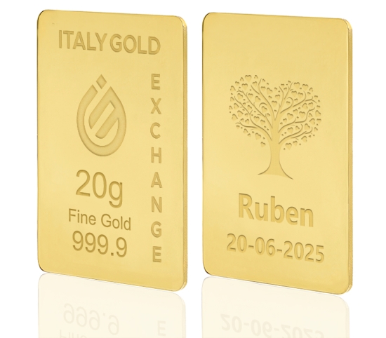 24 Karat Goldbarren von 20 g IGE GOLD