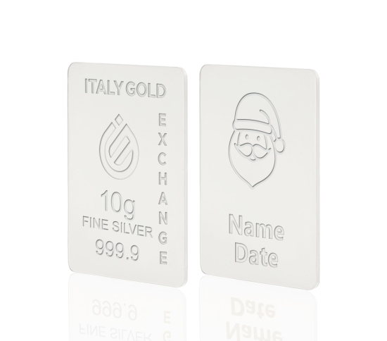 Reiner Silberbarren von 10 g IGE GOLD