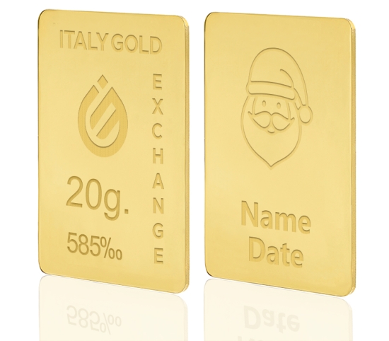 14 Karat Goldbarren von 20 g IGE GOLD