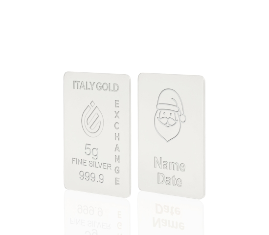 Reiner Silberbarren von 5 g IGE GOLD