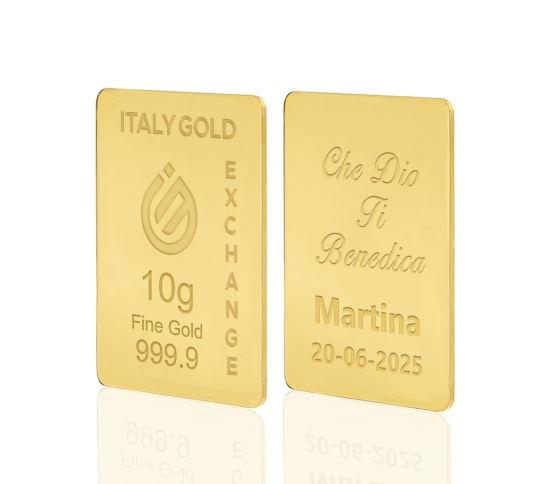 24 Karat Goldbarren von 10 g IGE GOLD