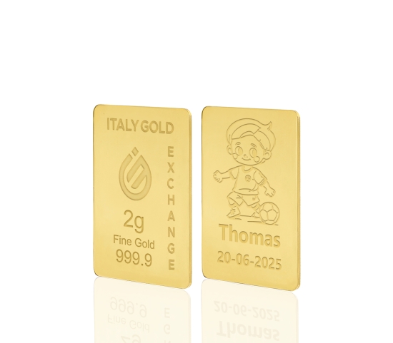 Sztabka Złota 24 Kt 2gr IGE GOLD