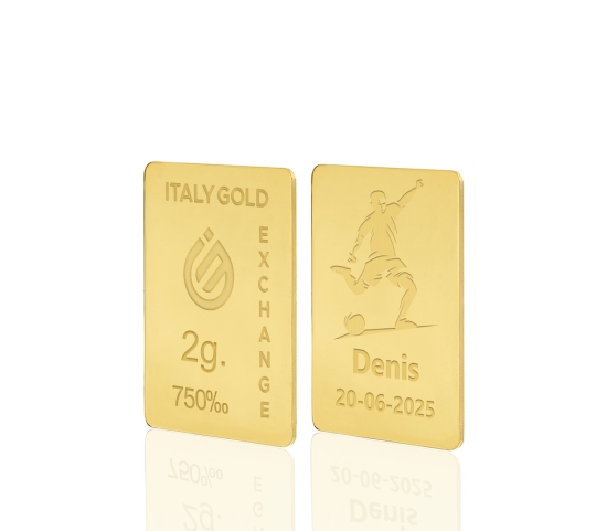 18 Karat Goldbarren von 2 g IGE GOLD