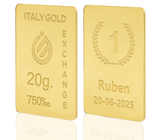 18 Karat Goldbarren von 20 g IGE GOLD