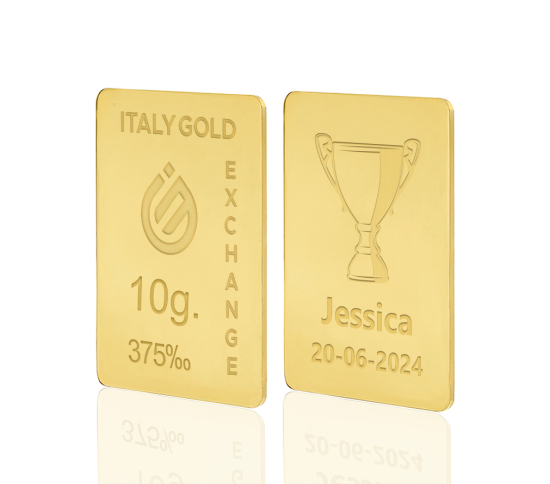 Lingote de Oro deporte 9 Kt de 10g. IGE GOLD