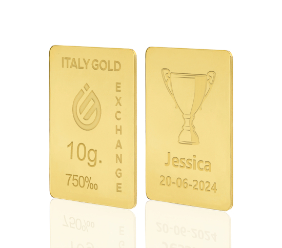 Lingote de Oro deporte 18 Kt de 10g. IGE GOLD