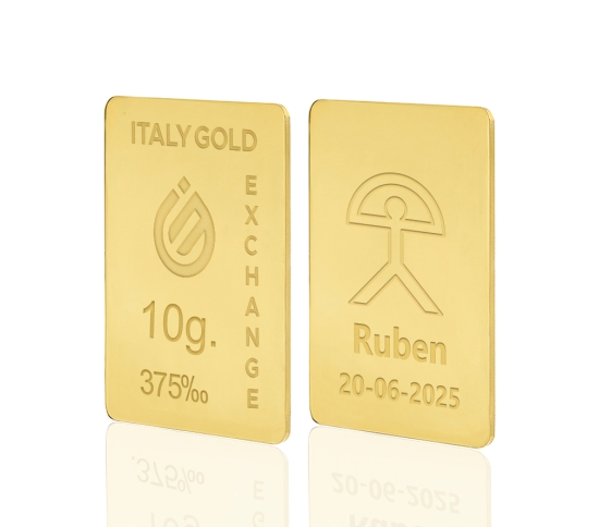 Sztabka Złota Indalo szczęścia 9kt 10gr IGE GOLD