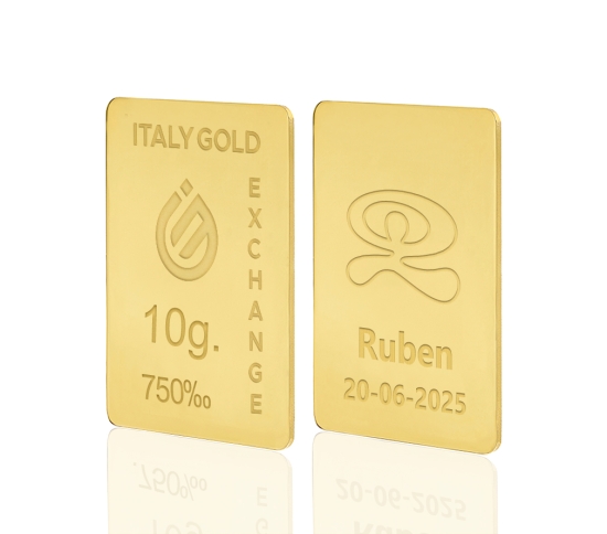 Sztabka Złota Indalo szczęścia 18kt 10gr IGE GOLD