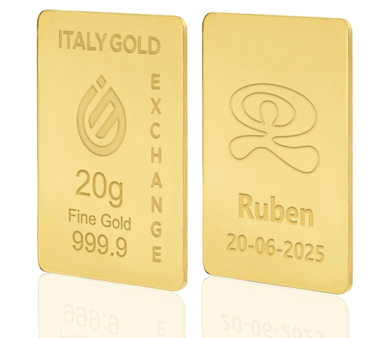 24 Karat Goldbarren von 20 g IGE GOLD