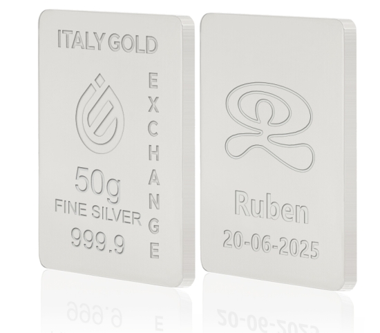 Sztabka Czyste Srebro 50 gr. Indalo IGE GOLD