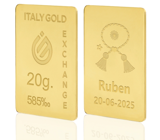 14 Karat Goldbarren von 20 g IGE GOLD