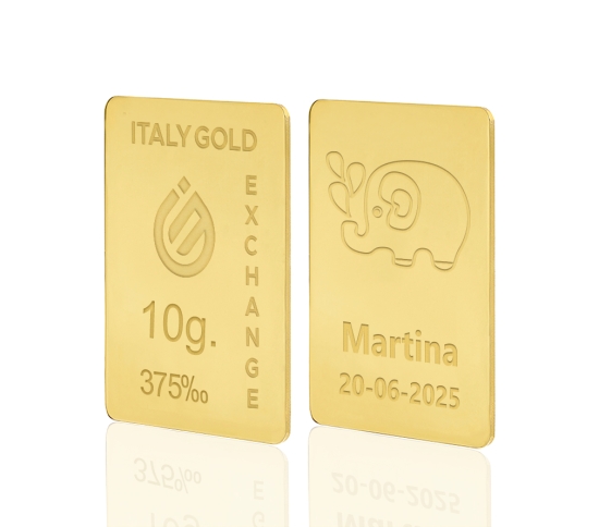 9 Karat Goldbarren von 10 g IGE GOLD