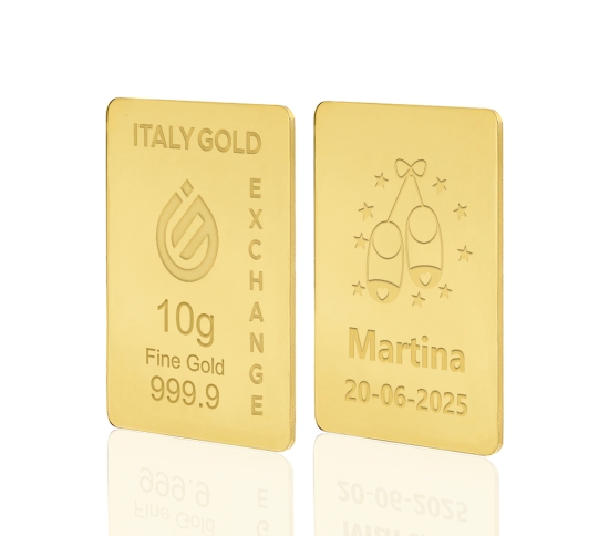 24 Karat Goldbarren von 10 g IGE GOLD
