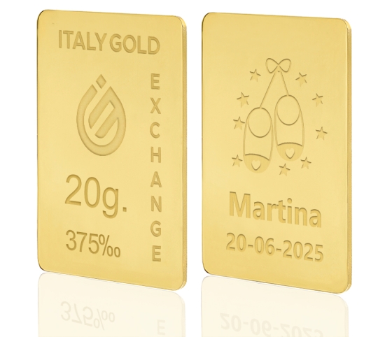 9 Karat Goldbarren von 20 g IGE GOLD