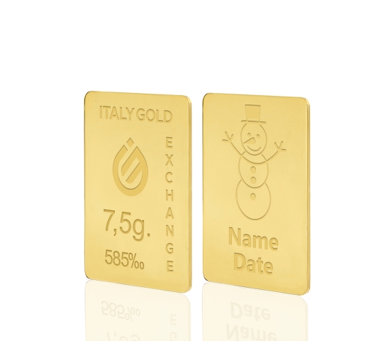 14 Karat Goldbarren von 7,5 g IGE GOLD