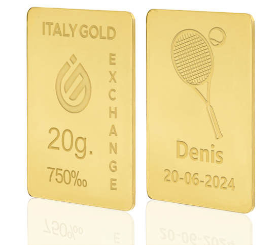 Lingou de Aur sport tenis 18 K de 20 g. IGE GOLD