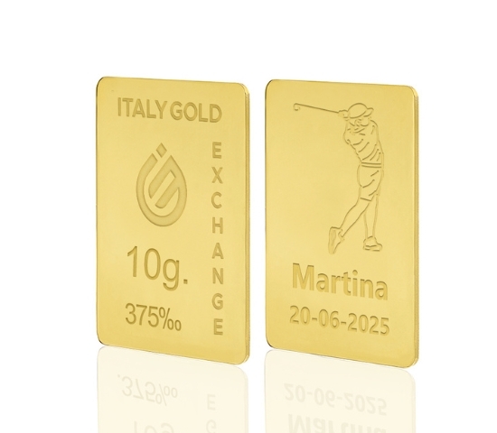 Sztabka Złota sport golf 9kt 10gr IGE GOLD