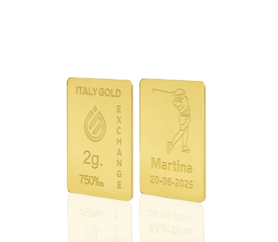 18 Karat Goldbarren von 2 g IGE GOLD