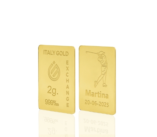 24 Karat Goldbarren von 2 g IGE GOLD