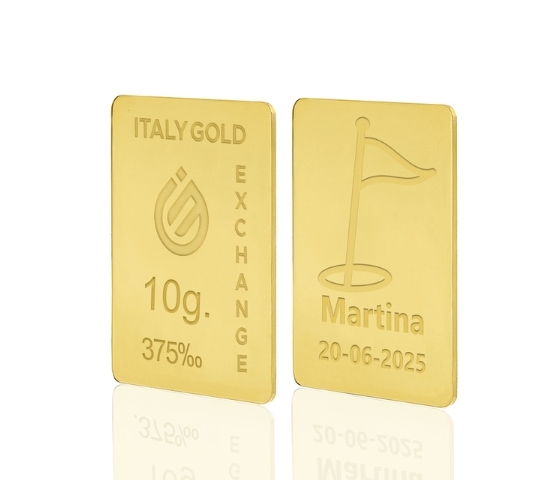Sztabka Złota sport golf 9kt 10gr IGE GOLD