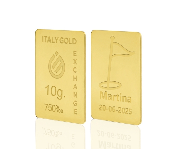 18 Karat Goldbarren von 10 g IGE GOLD