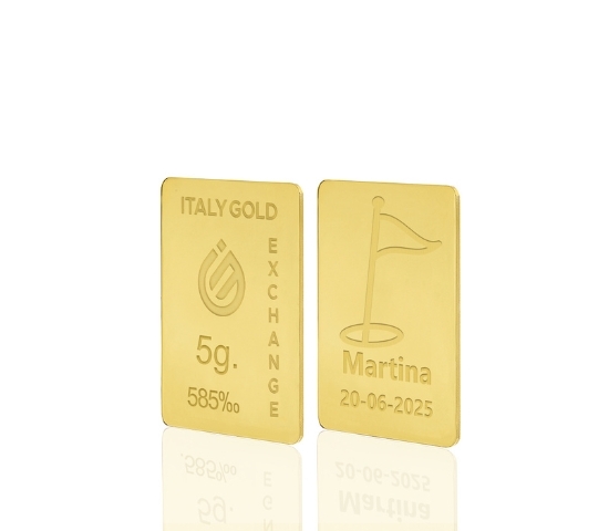 Lingou de Aur sport golf 14 K de 5 g. IGE GOLD