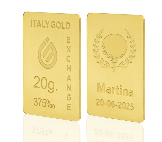 Sztabka Złota sport golf 9kt 20gr IGE GOLD