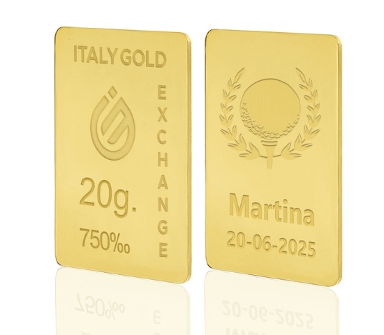 18 Karat Goldbarren von 20 g IGE GOLD
