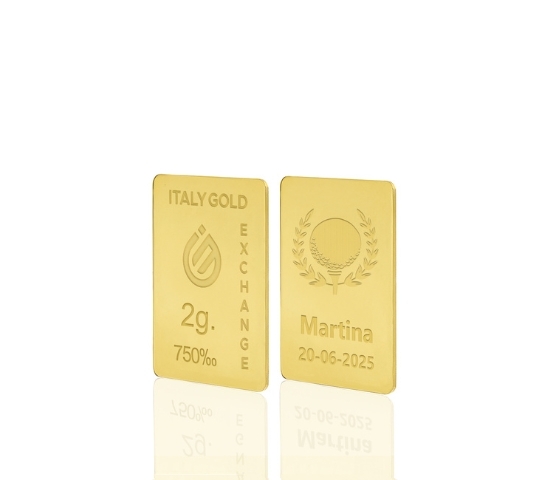 18 Karat Goldbarren von 2 g IGE GOLD