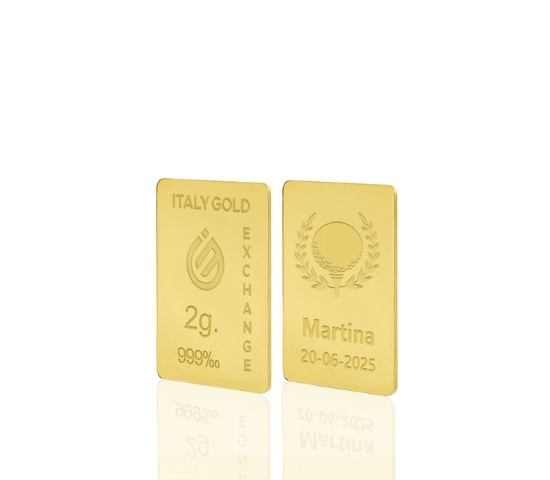 24 Karat Goldbarren von 2 g IGE GOLD