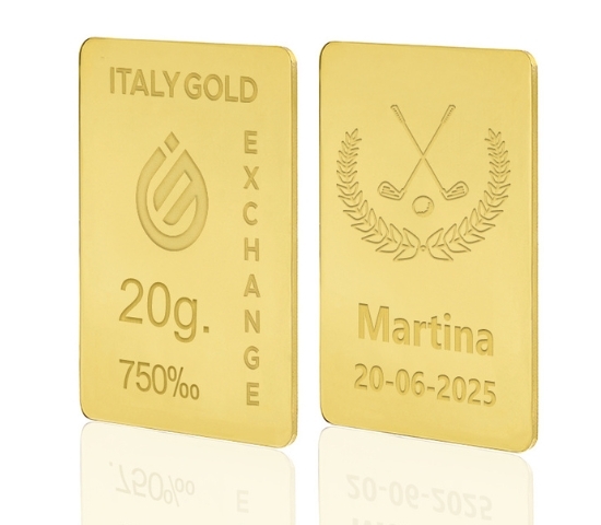 18 Karat Goldbarren von 20 g IGE GOLD