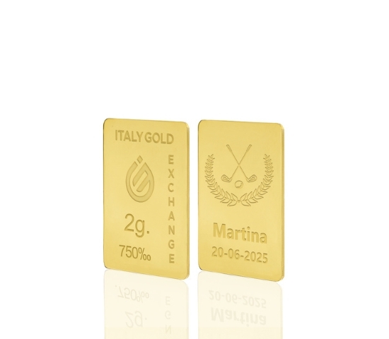 18 Karat Goldbarren von 2 g IGE GOLD