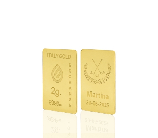 24 Karat Goldbarren von 2 g IGE GOLD