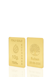 18 Karat Goldbarren von 10 g - Geschenk-Ideen Glücksbringer - IGE Gold