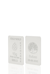 Reiner Silberbarren von 10 g - Geschenk-Ideen Glücksbringer - IGE Gold