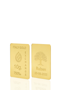 Lingot Or Arbre porte-bonheur 18 ct de 10 g.  - Idée cadeau Porte-bonheur - IGE Gold