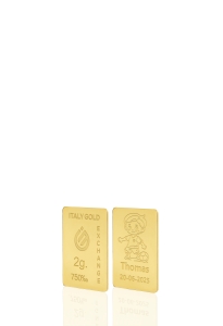 Sztabka Złota18 Kt 2 gr. - Pomysł na prezent Sport - IGE Gold