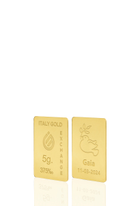 Gold ingot gift for Holy Communion  - 9Kt - 5gr - Gift Idea Special Events - IGE Gold