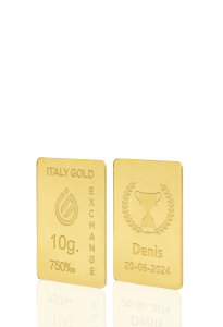 Lingote de Oro deporte 18 Kt de 10g. - idea de regalo Sport - IGE Gold