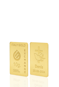 14 Karat Firmungsgeschenk Goldbarren aus 10 g - Geschenk-Ideen Feierlichen Veranstaltungen - IGE Gold