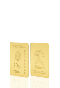 18 Karat Goldbarren von 10 g - Geschenk-Ideen Glücksbringer - IGE Gold