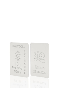 Lingou de Argint Pur Indalo amulet norocos 10 g. - Idee Cadou Amuletă Norocoasă - IGE Gold
