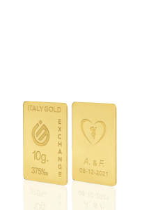 Lingou  de Aur cadou pentru Căsătorie 9K de 10 g.  - Idee Cadou Evenimente Celebrative - IGE Gold