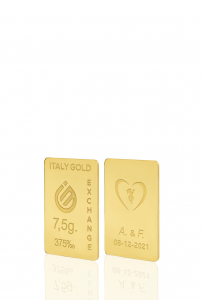 Lingou de Aur 9 k de 7,5 g. pentru Căsătorie - Idee Cadou Evenimente Celebrative - IGE Gold