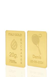 Lingou de Aur sport tenis 18 K de 20 g. - Idee Cadou Sport - IGE Gold