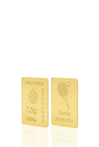 Lingou de Aur sport tenis 14 K de 7,5 g. - Idee Cadou Sport - IGE Gold